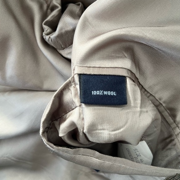 Brown Wool Blend Single-Breasted Blazer - Picture 11 of 14